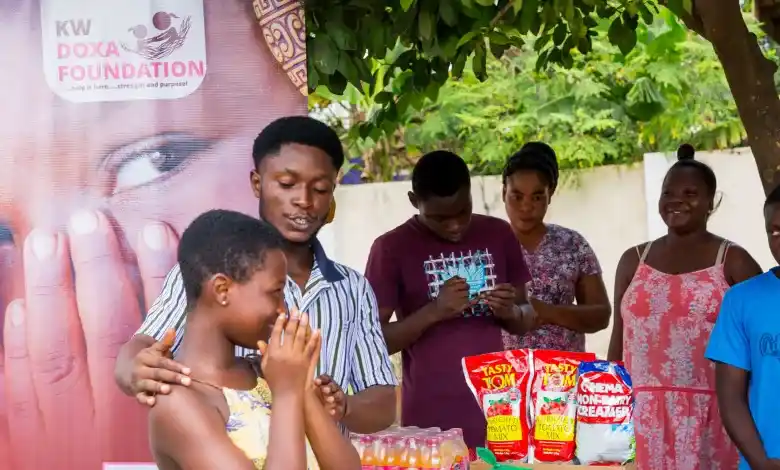 Ghana: Kwdoxa Foundation donates to Madina Polyclinic and orphanages
